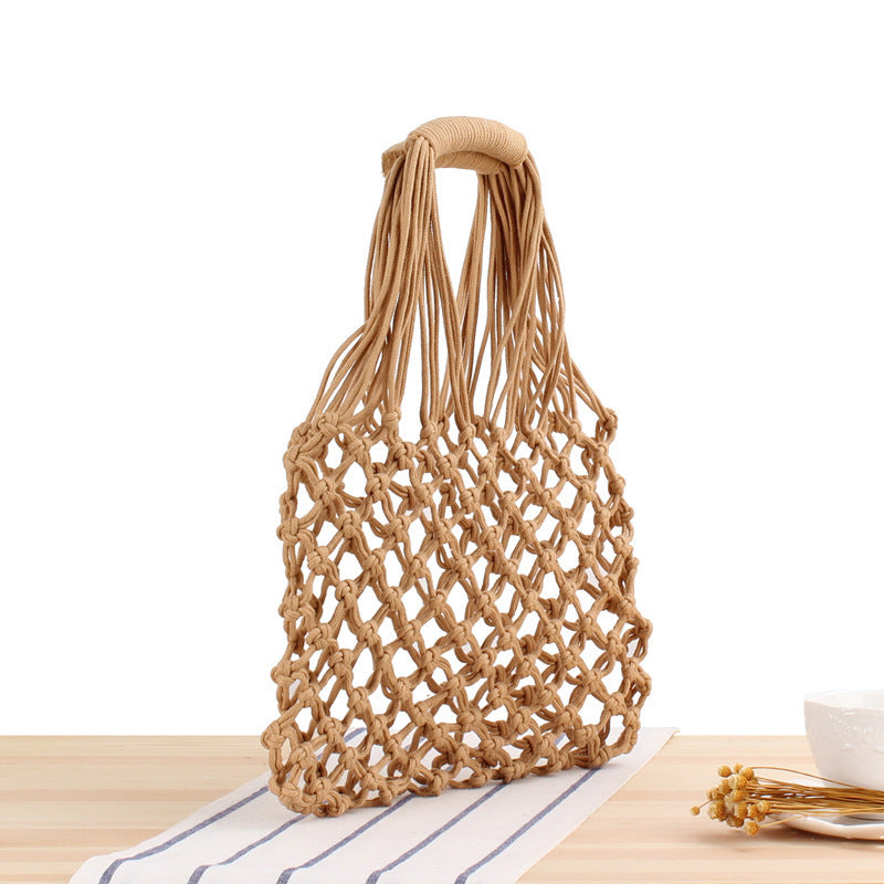 Moderne Netzstruktur-Shopper-Tasche Skanto