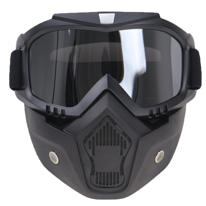 Offroad-Motorradbrille mit Doppelscheibe Skanto
