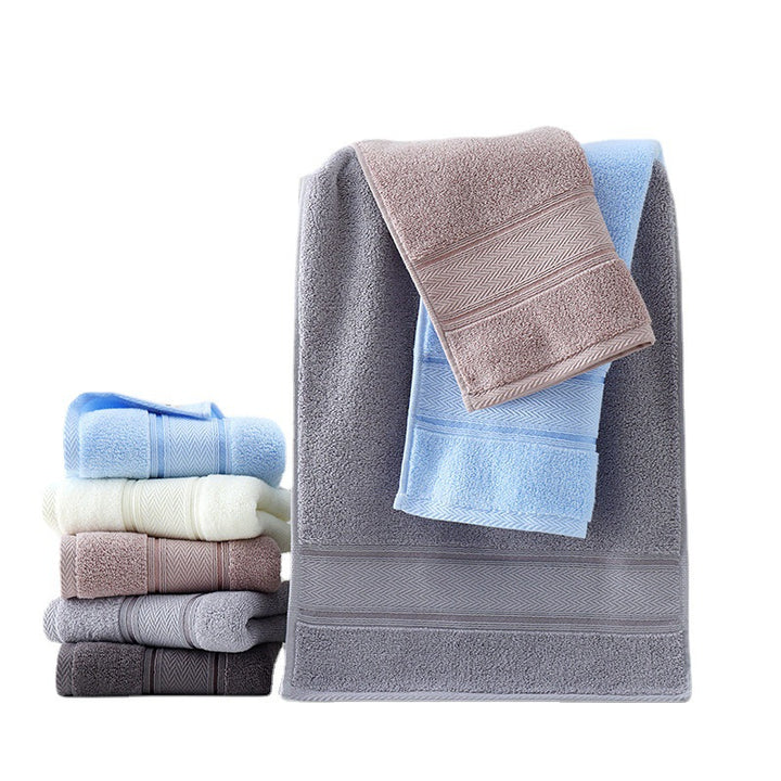 Hochwertiges Frottee-Handtuch mit dekorativem Jacquardmuster Skanto