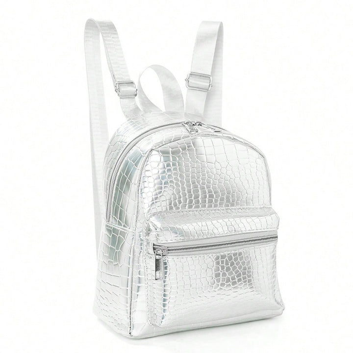 Rucksack im eleganten Krokodil-Look Skanto