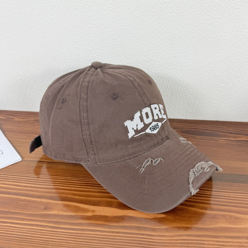 Herren Distressed Freizeit-Baseballkappe Skanto
