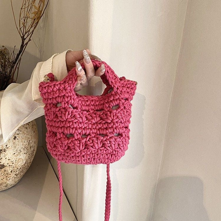 Handgeknüpfte Boho-Tasche Skanto