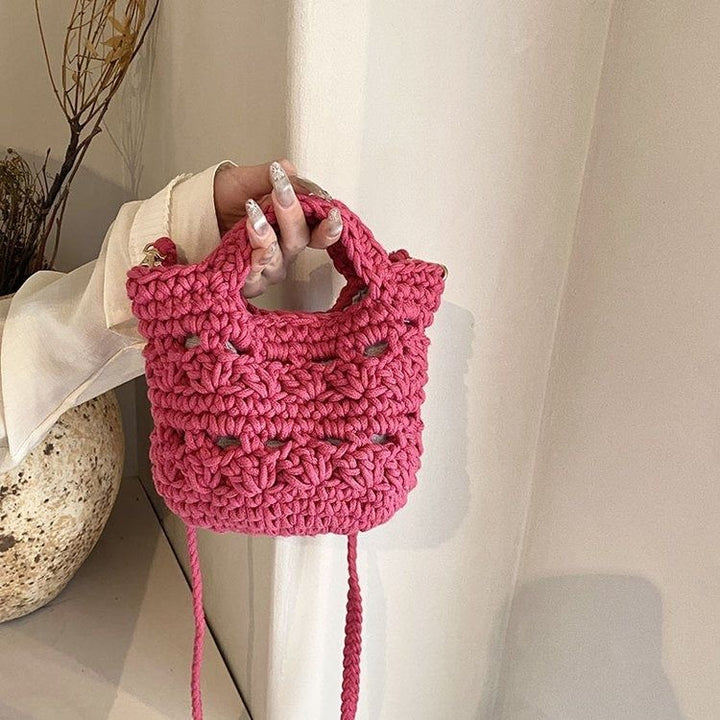 Handgeknüpfte Boho-Tasche Skanto