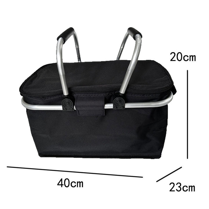Kühltasche mit robustem Aluminiumrahmen und isolierendem Innenfutter Skanto