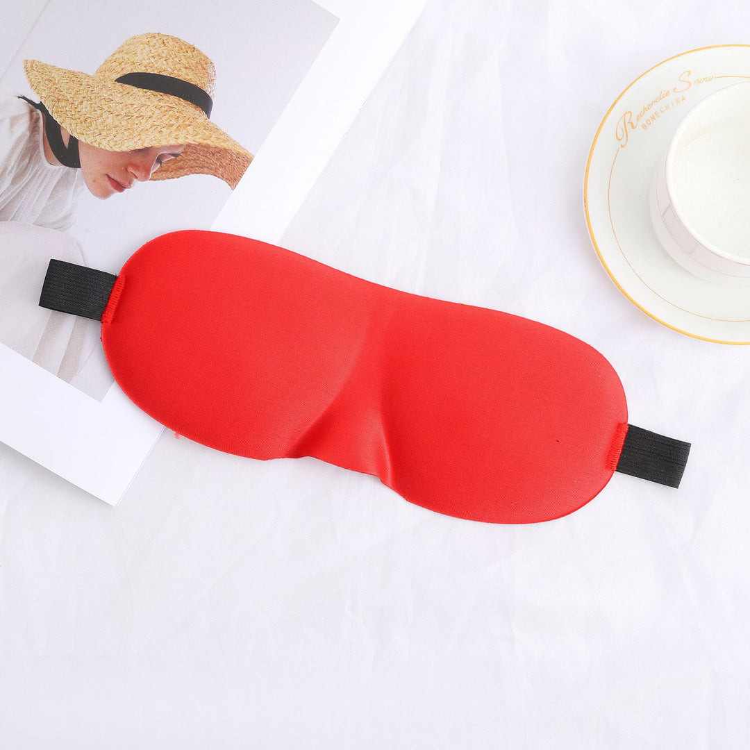 Skanto Unisex lichtblockierende Reisemaske mit thermoplastischer Nylonschale und breitem Komfortband Skanto