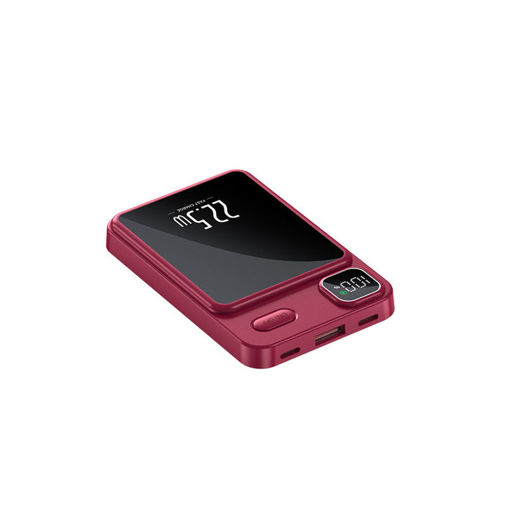 Tragbare Powerbank mit modernster Schnellladung und Digitalanzeige Skanto