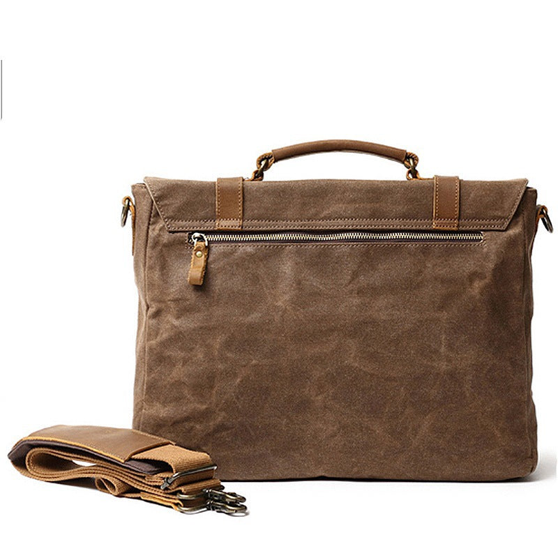Robuste Messenger Bag im Vintage-Design Skanto