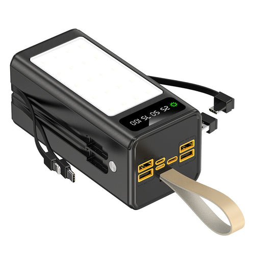 Tragbare Powerbank mit fortschrittlicher Ladetechnologie und digitalen Anzeigeoptionen Skanto