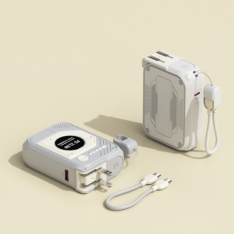 Powerbank mit integrierten USB-Anschlüssen Skanto