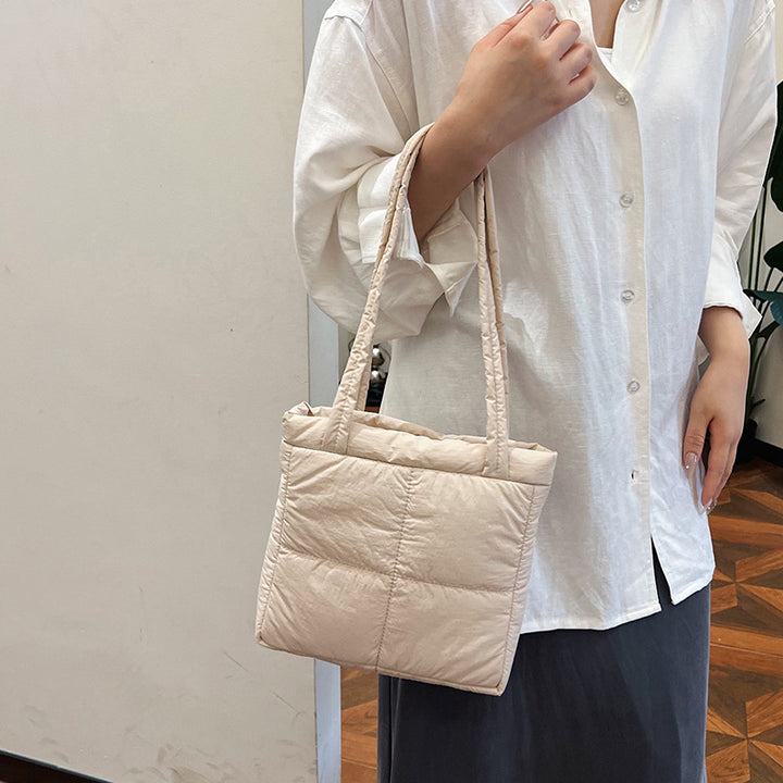Elegante gepolsterte Schultertasche Skanto