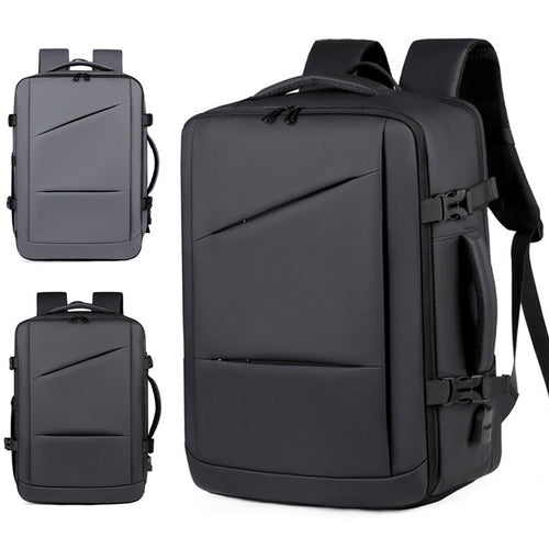 Funktionaler Business-Rucksack mit erweiterbarem Stauraum und ergonomischen Schultergurten Skanto