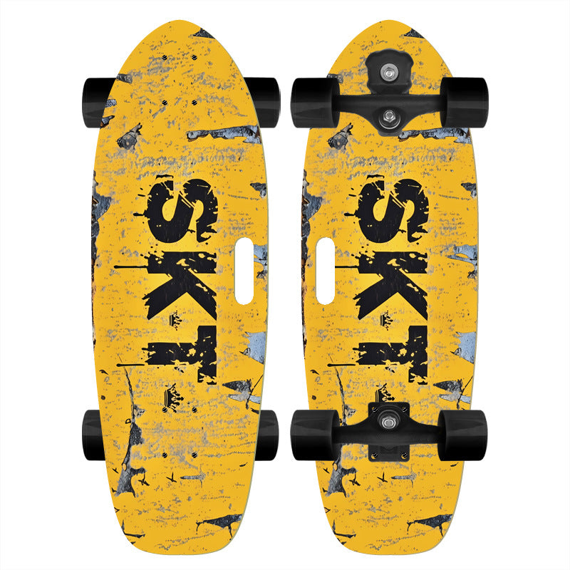 Mini-Skateboard-Deck mit strukturierter Grifffläche Skanto