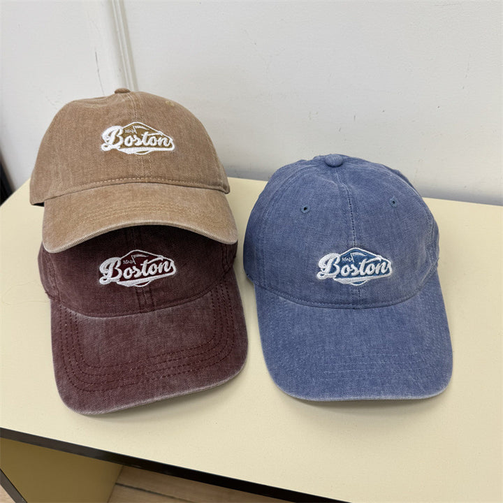 Unisex bestickte Baseball Cap im Vintage-Stil Skanto