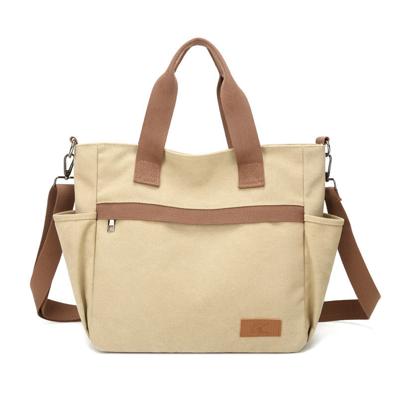 Vielseitige Alltagsschultertasche mit mehreren Fächern Skanto