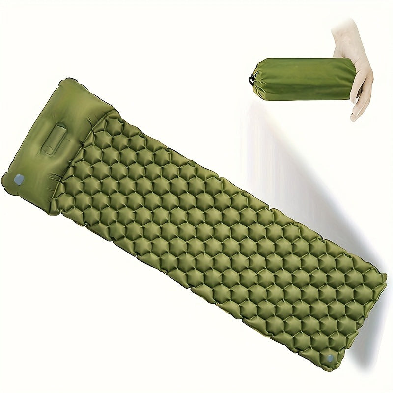 Aufblasbare Komfort-Campingmatte mit ergonomischen Luftkissen Skanto
