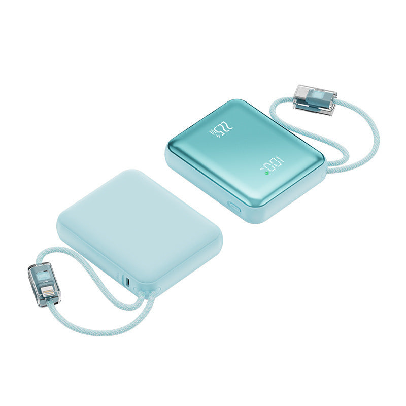 Powerbank mit integriertem Schnellladen und digitaler Kapazitätsanzeige Skanto
