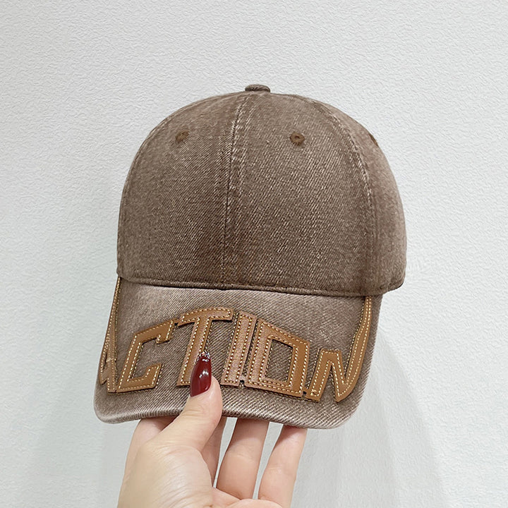 Unisex Stylische Denim-Baseballkappe Skanto