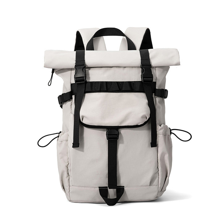 Urbaner Rucksack mit flexiblem Roll-Top-Verschluss und vielseitigen Taschen Skanto