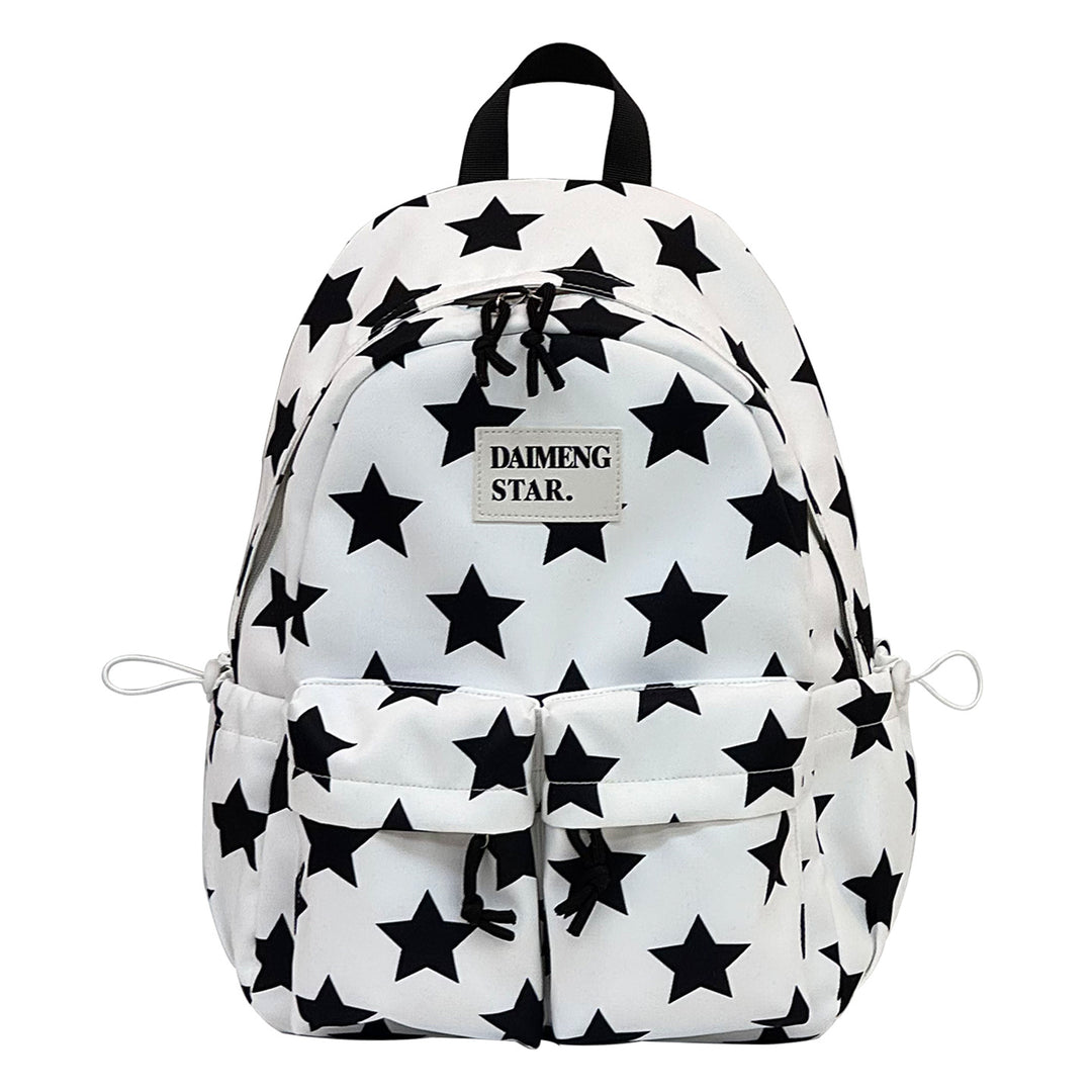Lässiger Rucksack Skanto mit Sternmuster