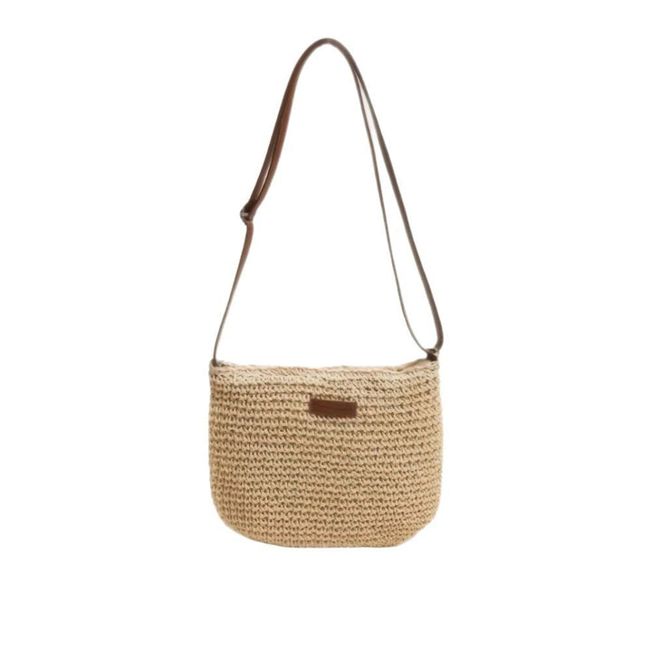 Handtasche aus hochwertigem Makramee mit gepolstertem Schultergurt Skanto