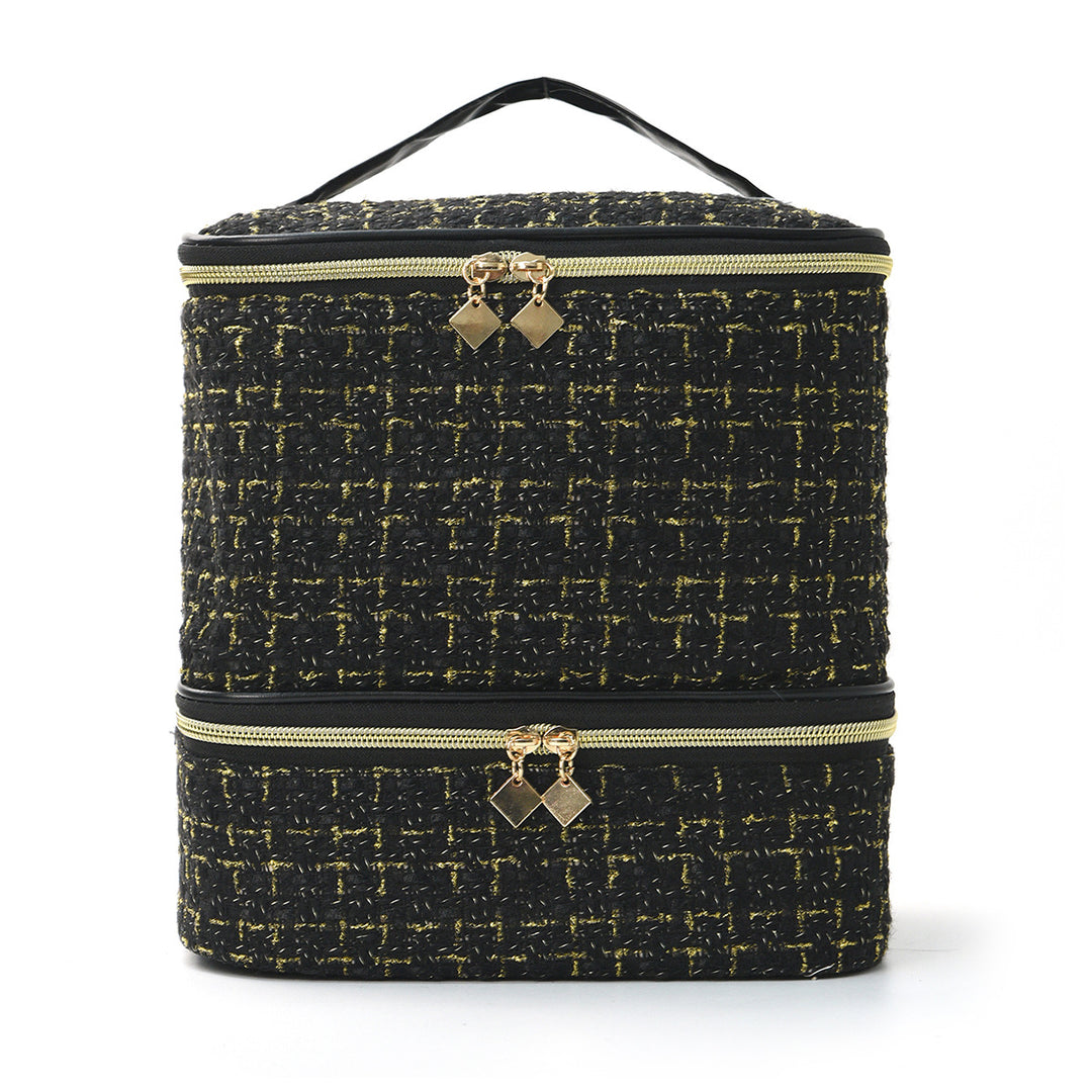 Kosmetik-Organizer-Tasche aus elegantem Stoff Skanto