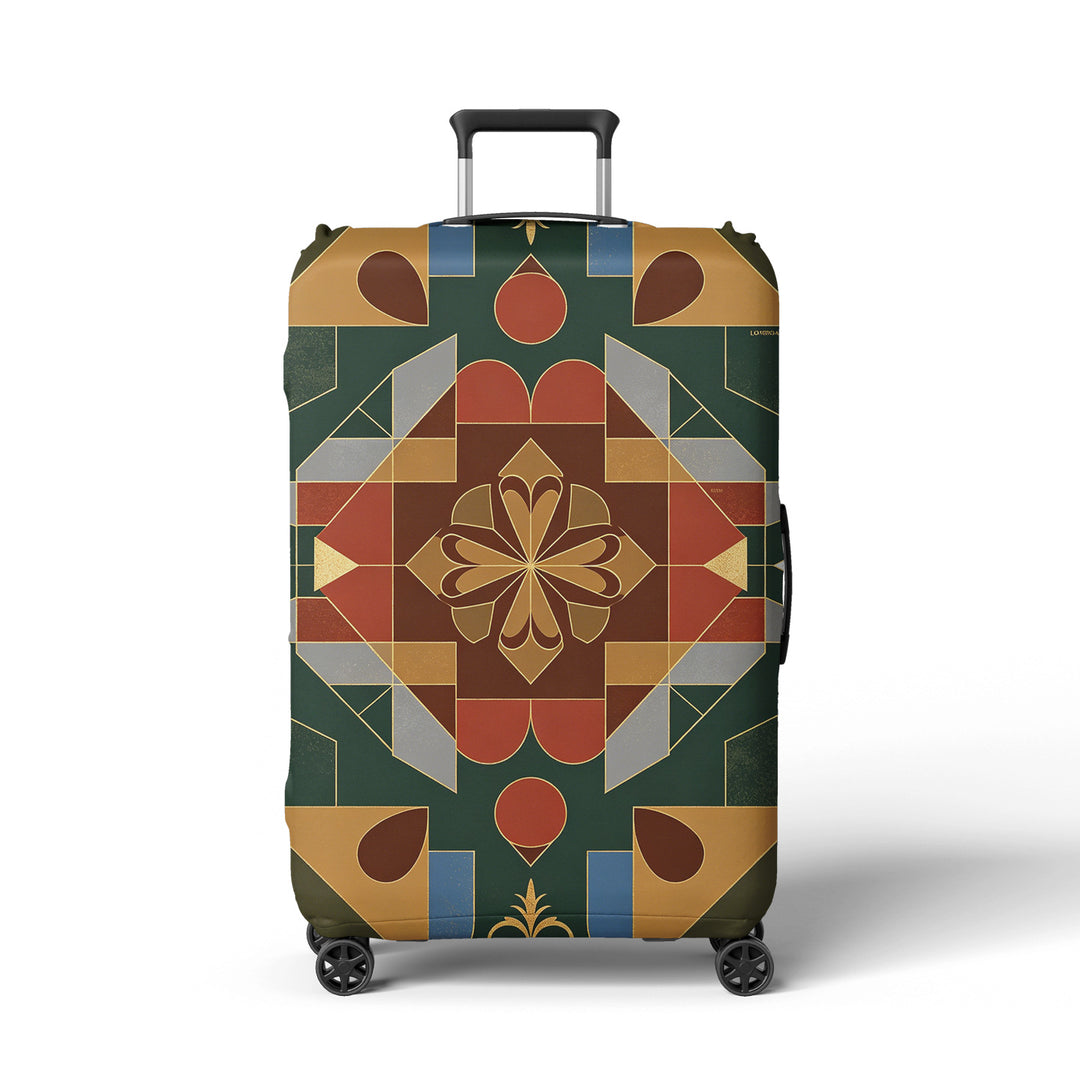 Damen Kofferhülle mit modernem geometrischem Design Skanto