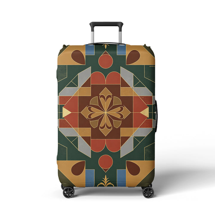 Damen Kofferhülle mit modernem geometrischem Design Skanto