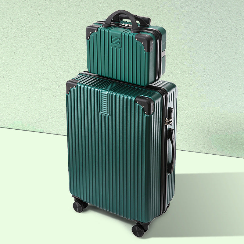 Unisex Premium Doppelschicht-Hartschalenkoffer-Set Skanto