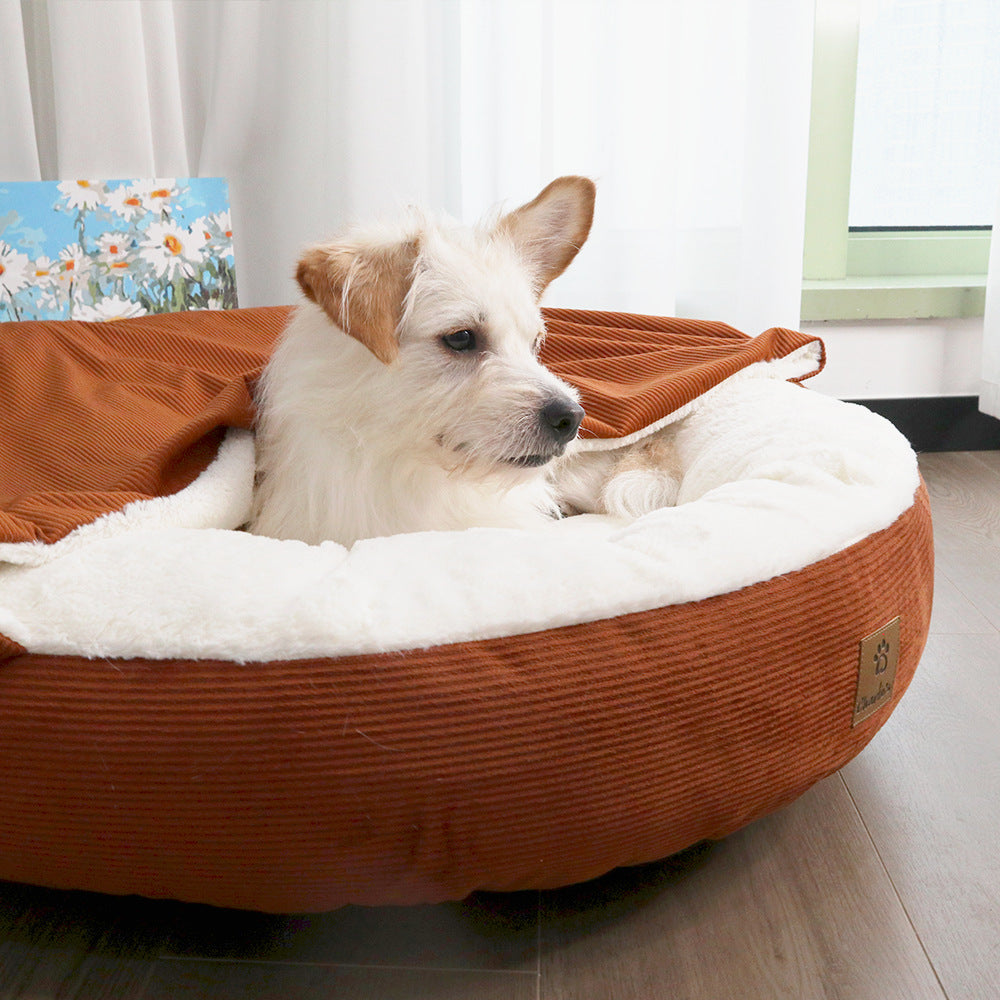 Plüsch Komfort-Hundebett
