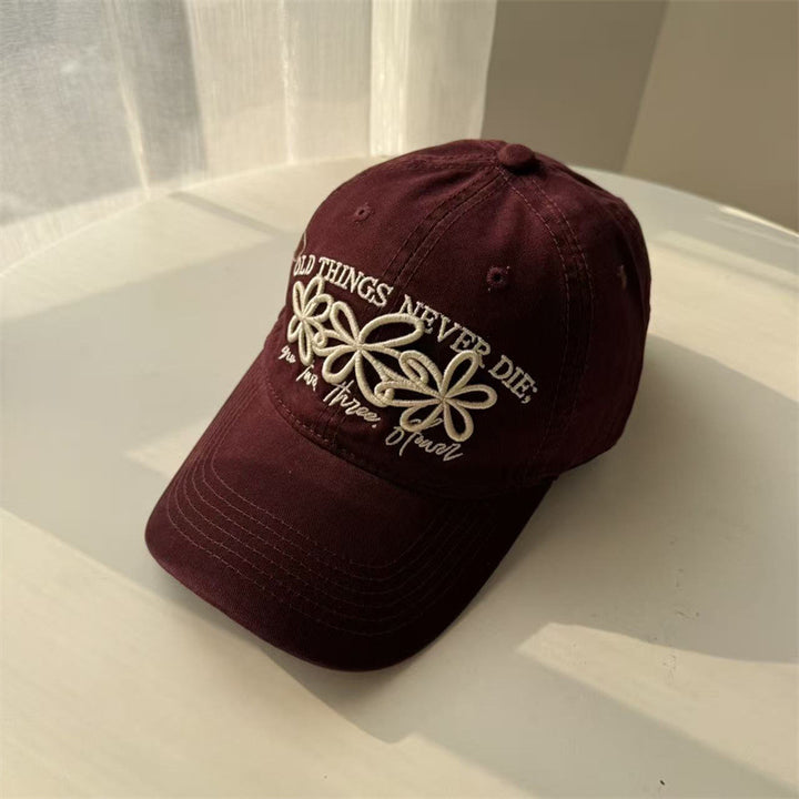 Bestickte Blumen-Baseballkappe für Damen Skanto 1783922211