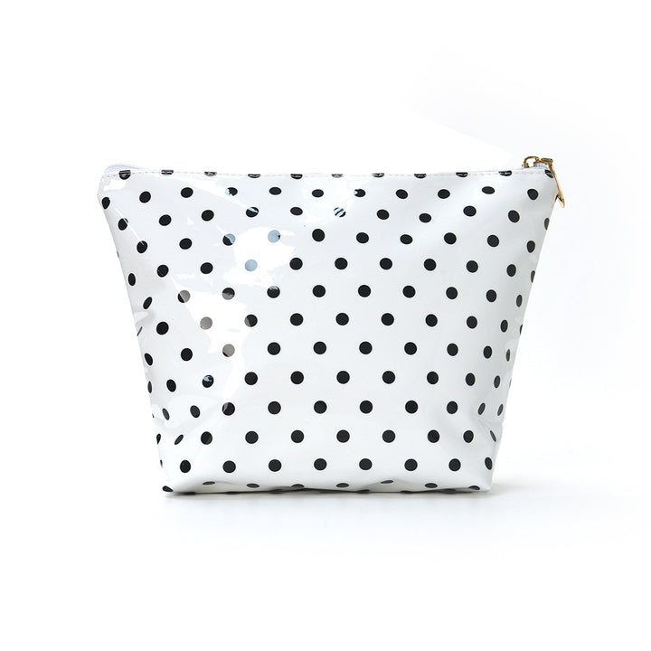 Wasserabweisende Kosmetiktasche mit Tupfen-Design Skanto