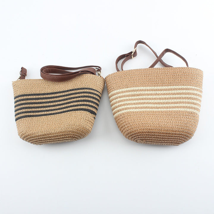 Schultertasche mit verstellbarem Riemen und strukturiertem Design Skanto