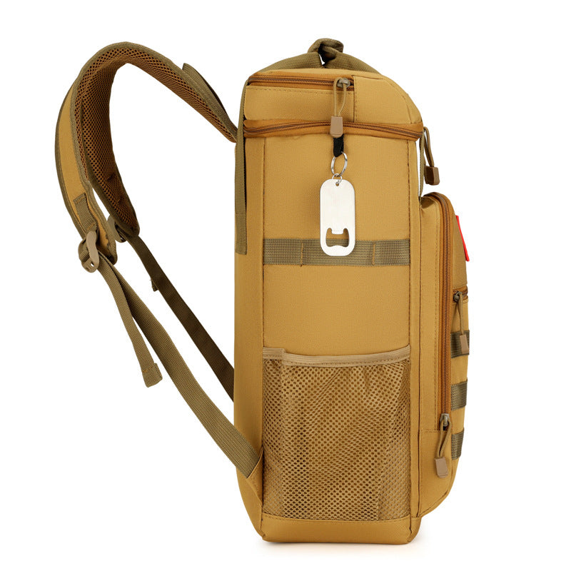 Unisex Nan Tactical Rucksack mit MOLLE-Front, isoliertem Kühlfach und gepolstertem Laptopfach Skanto