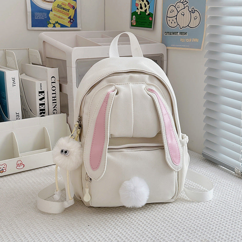Niedlicher Mini-Schulrucksack mit Hasenohren
