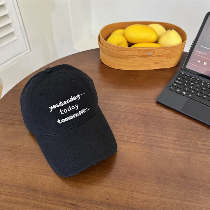 Damen Cap mit Grafik im Used-Look Skanto