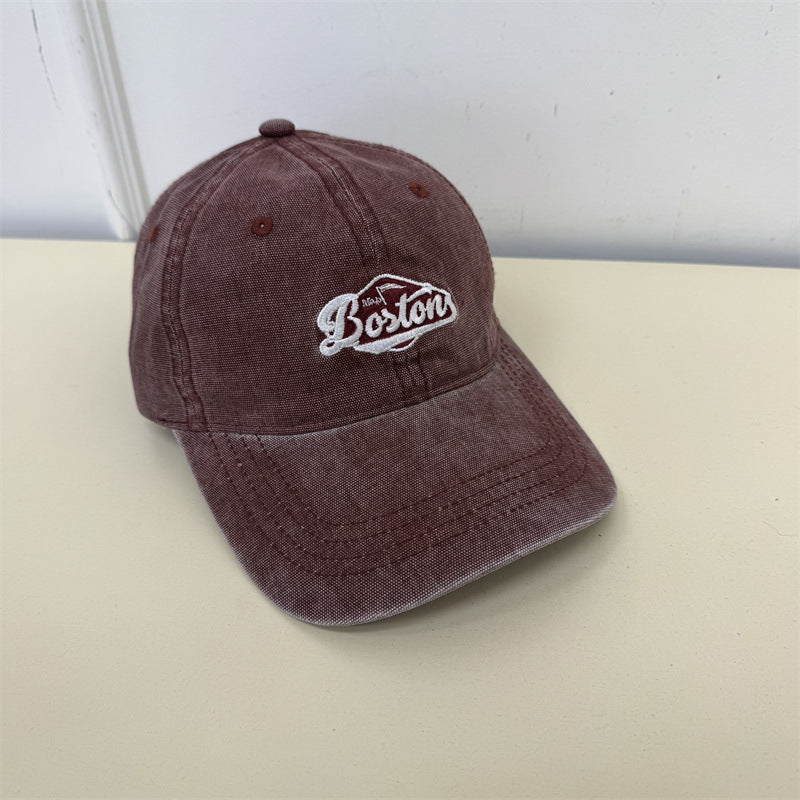 Unisex bestickte Baseball Cap im Vintage-Stil Skanto