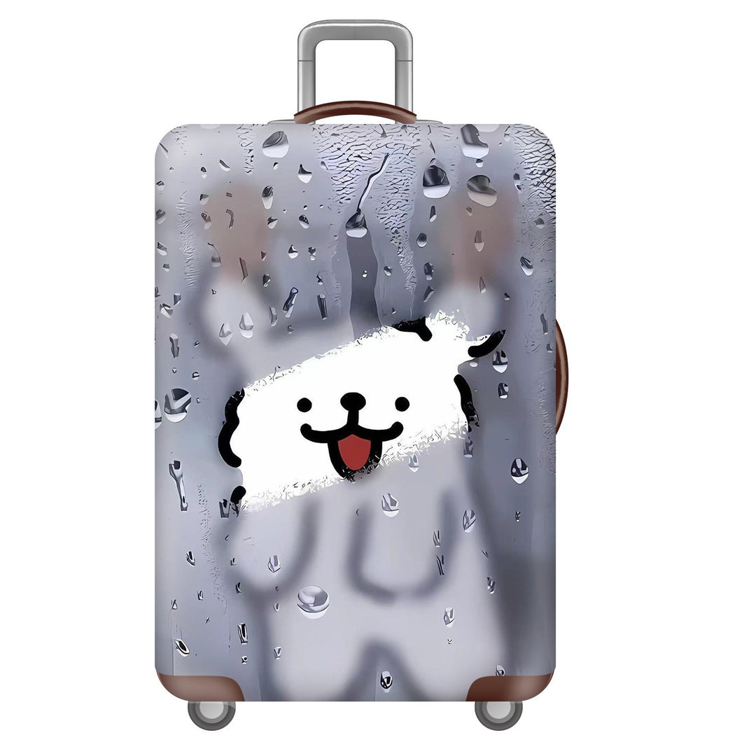 Unisex Hartschalen-Trolley mit Löwenporträt-Print, stoßfester ABS-Polycarbonat-Schale, Multiwheel-Fahrwerk und TSA-Sicherheitsschloss Skanto