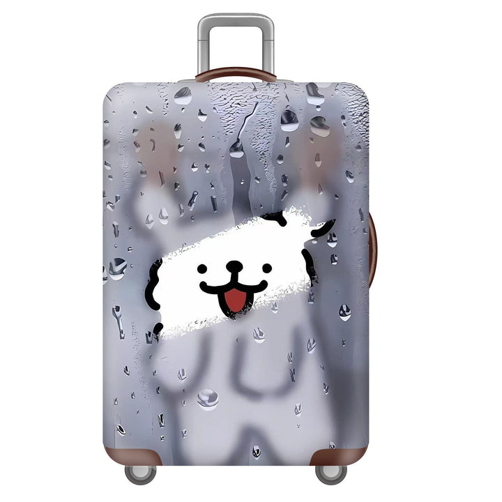 Unisex Hartschalen-Trolley mit Löwenporträt-Print, stoßfester ABS-Polycarbonat-Schale, Multiwheel-Fahrwerk und TSA-Sicherheitsschloss Skanto