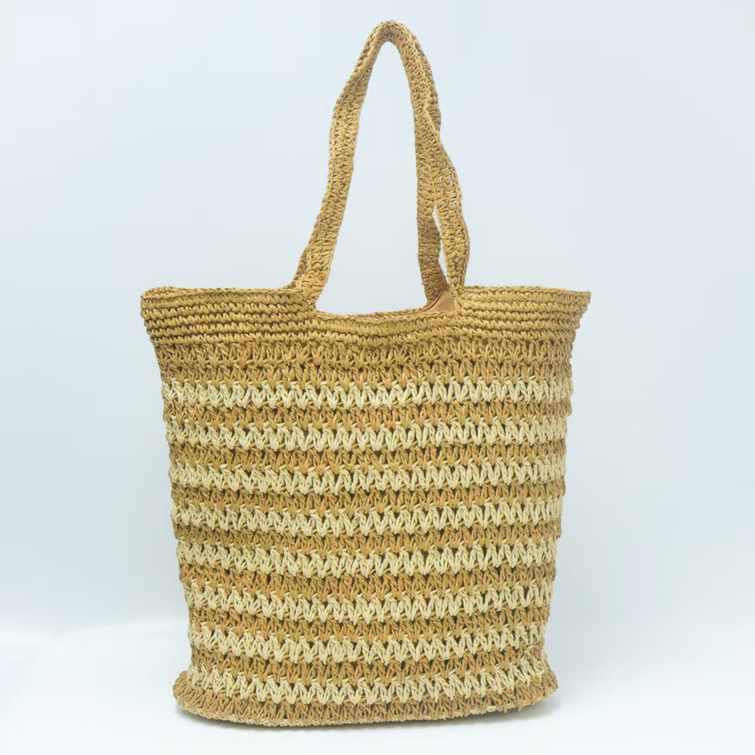 Geflochtene Strandtasche mit atmungsaktiver Struktur Skanto