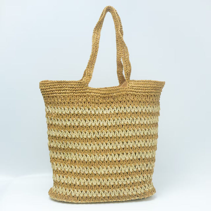 Geflochtene Strandtasche mit atmungsaktiver Struktur Skanto