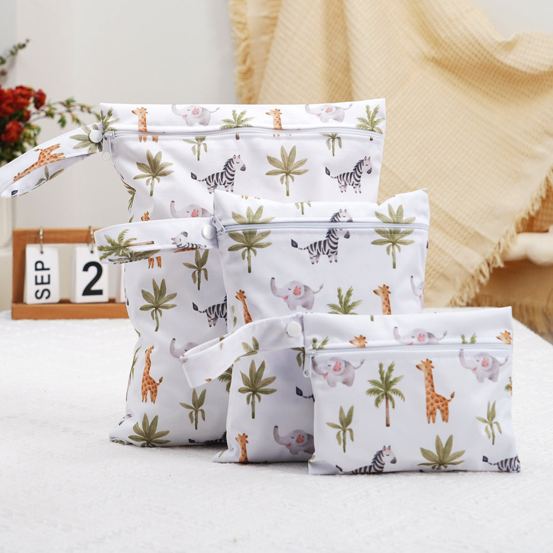 Set bunter Aufbewahrungstaschen Skanto