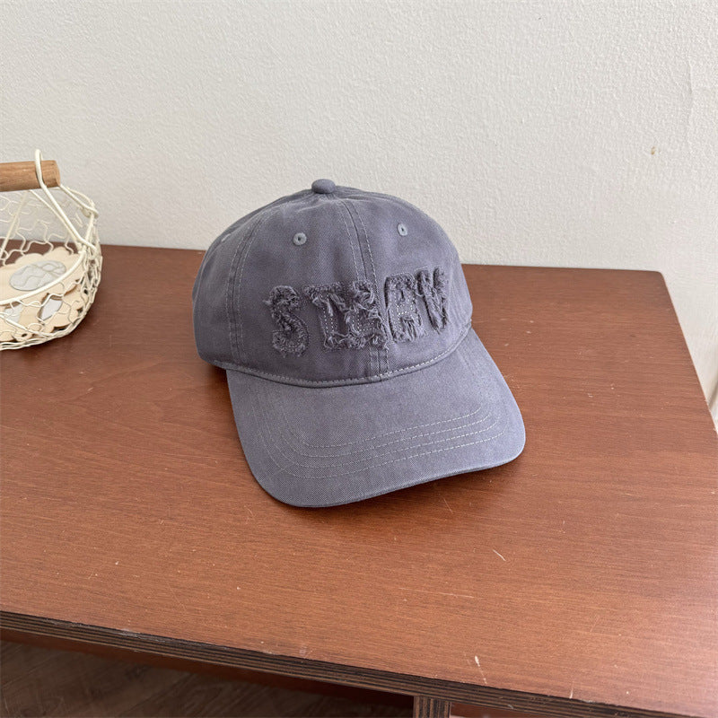 Damen Lässige Distressed-Baseballkappe Skanto