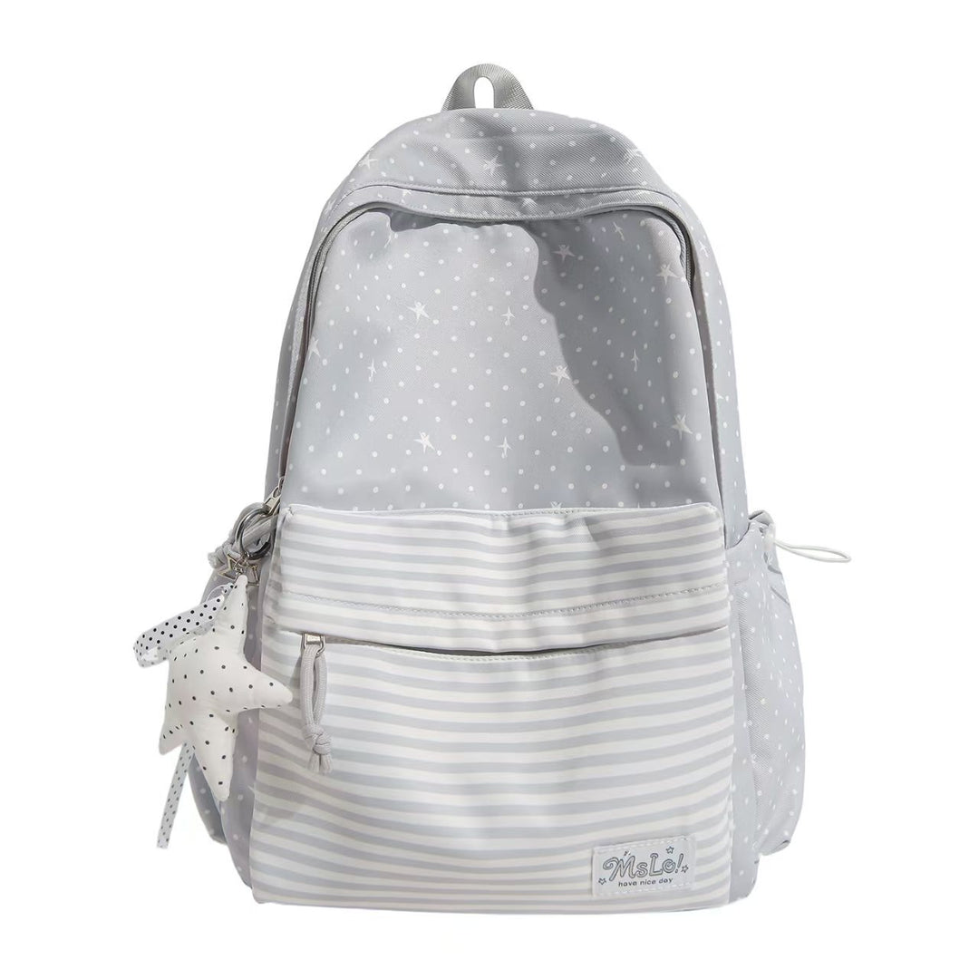 Stilvoller Schulrucksack Skanto mit vielen Taschen