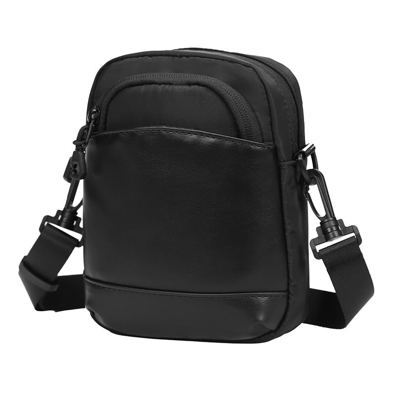 Kompakte Leder-Crossover-Tasche Skanto