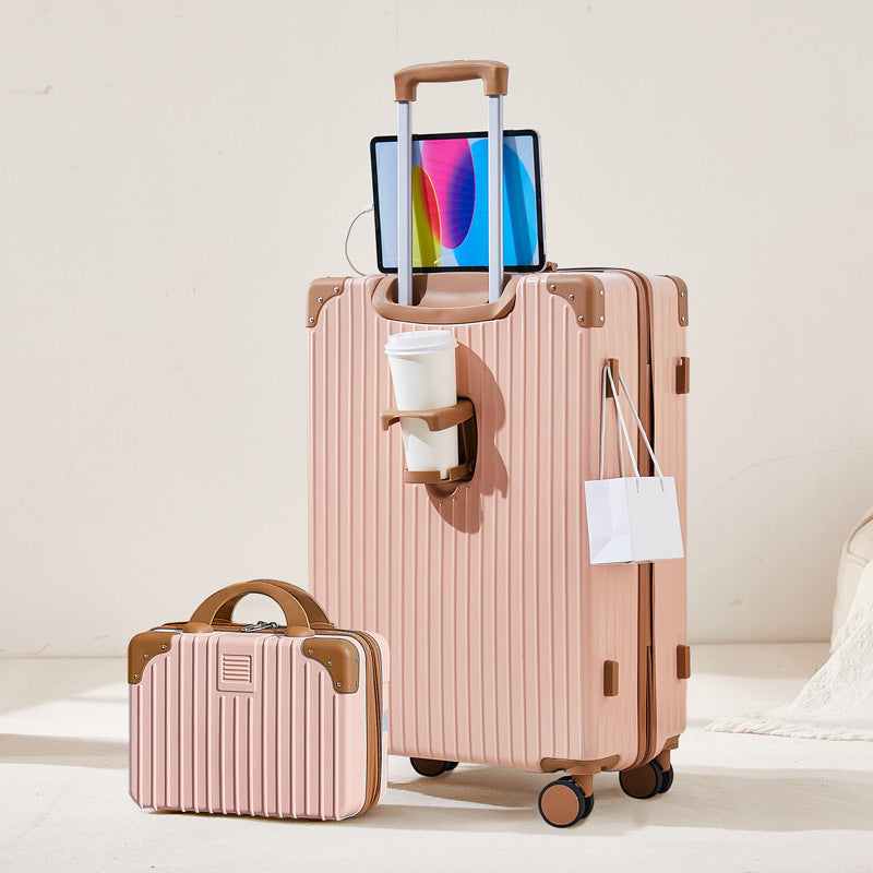 Unisex Robuster Reisekoffer mit mehreren Fächern Skanto