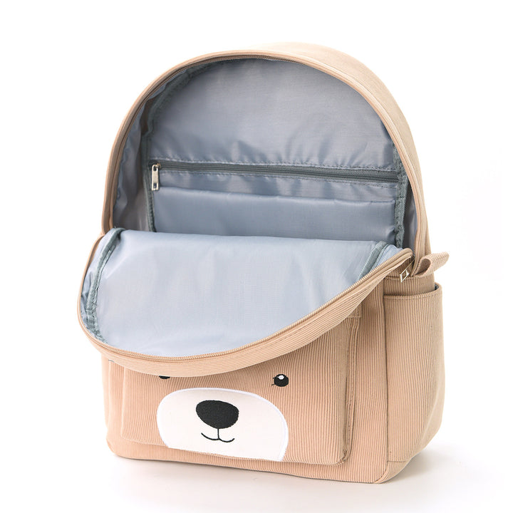 Kinderrucksack mit verspieltem Bärenmotiv Skanto