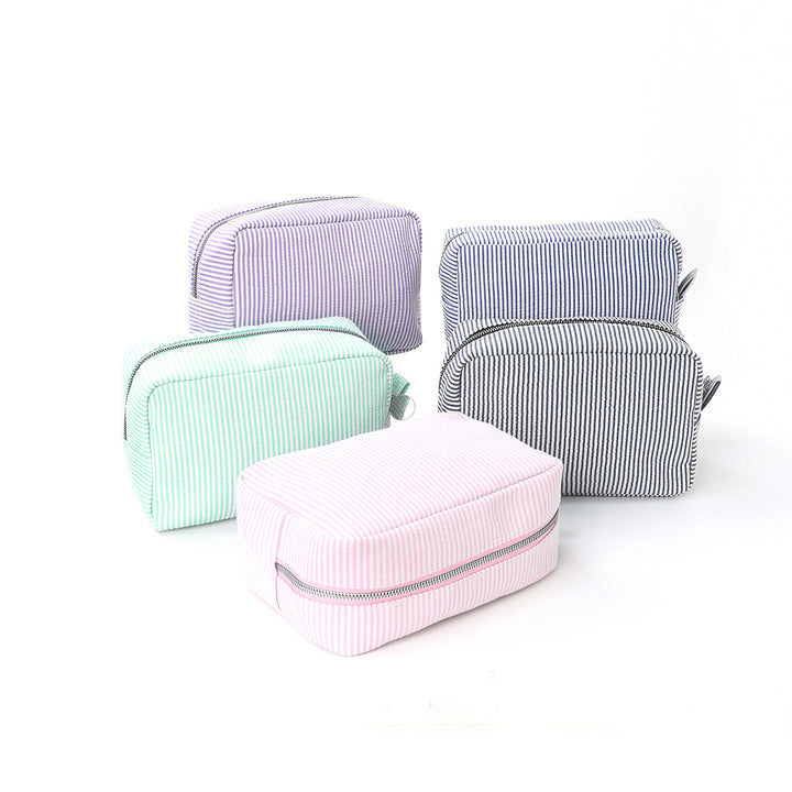 Kosmetik-Organizer-Tasche aus strukturiertem Material Skanto