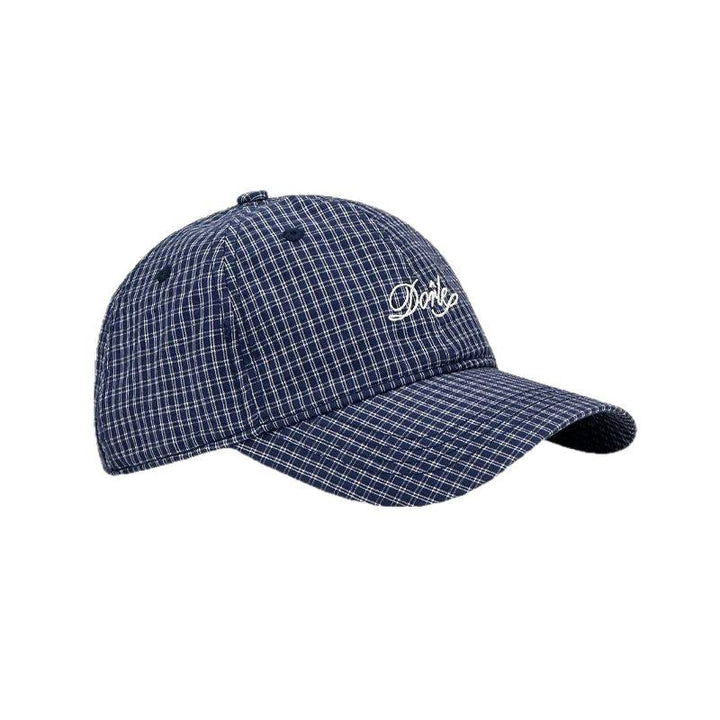Lässige Damen-Baseballcap mit Karomuster Skanto
