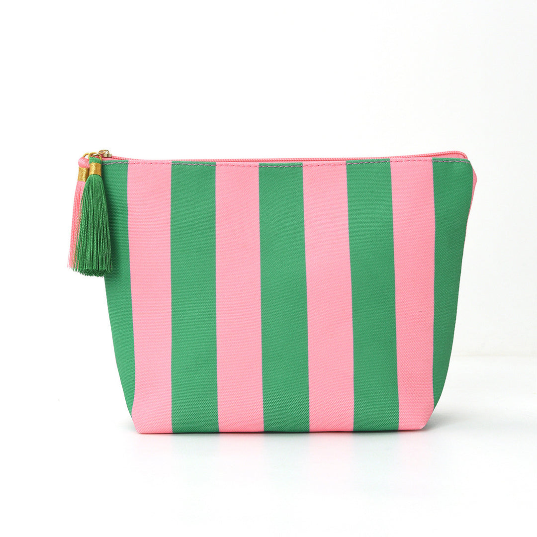 Kosmetiktasche mit raffinierten Streifen Skanto