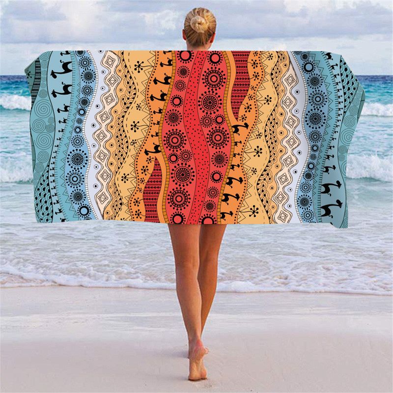 Strandtuch mit kreativem Dollar-Design Skanto